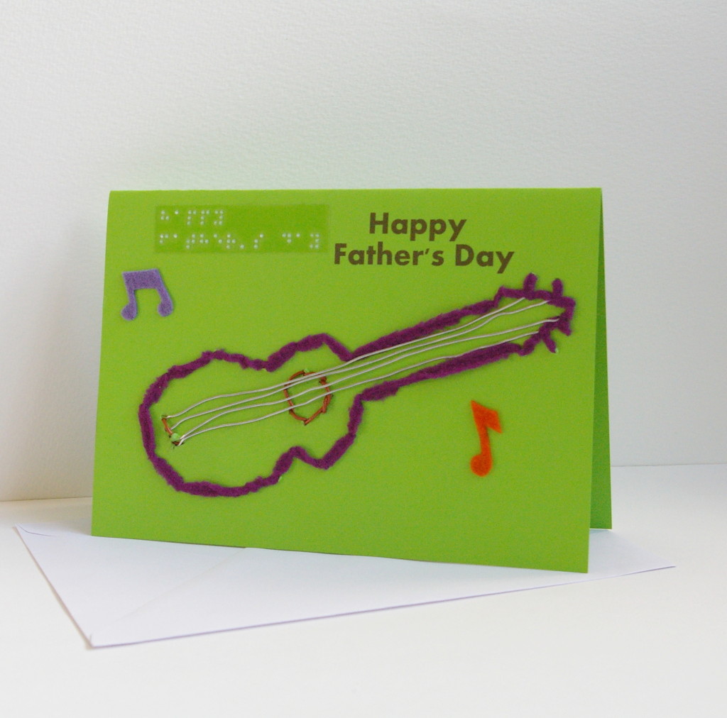 Happy Father’s Day Guitar/Music Greetings Card – Arts Coaching Training